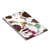Carnet Unicorn with coffee (Côté Droit)
