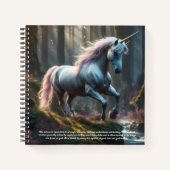 Carnet Unicorne (Devant)