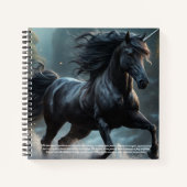 Carnet Unicorne (Devant)
