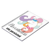 Carnet Unicorne (Côté gauche)