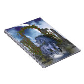 Carnet Unicorne bleue 2 (Côté Droit)