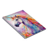 Carnet Unicorne couleur Pastel (Côté Droit)