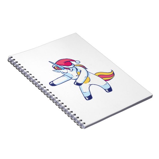 Carnet Unicorne de Noël (Côté Droit)