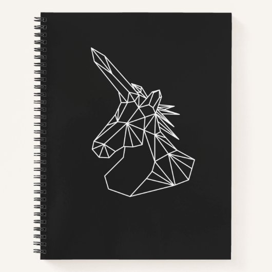 Carnet Unicorne de polygone (Devant)