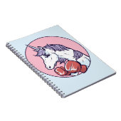 Carnet Unicorne en boîte (Côté Droit)