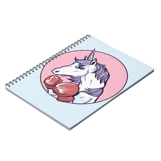 Carnet Unicorne en boîte (Côté gauche)