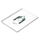 Carnet Unicorne en Pose de Yoga (Côté gauche)