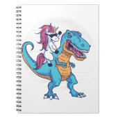 Carnet Unicorne et T-Rex (Devant)