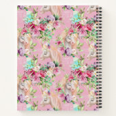 Carnet Unicorne Floral Dreams (Dos)