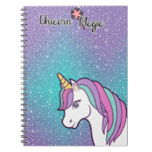 Carnet Unicorne magique (Devant)