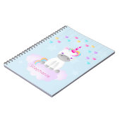 Carnet Unicorne magique (Côté gauche)
