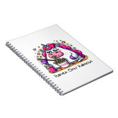 Carnet Unicorne Manger Ramen (Côté Droit)