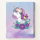 Carnet Unicorne pourpre (Dos)