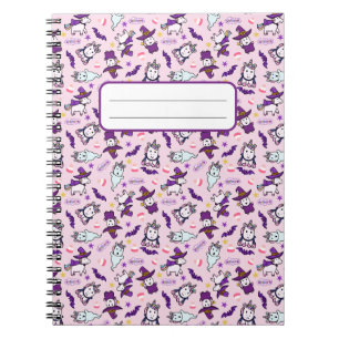 Carnet Unicornes d'Halloween