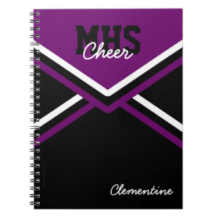 Carnet uniforme d'école de pom-pom girl