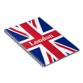 Carnet Union Jack London ~ Drapeau britannique (Côté Droit)