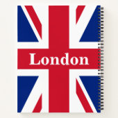 Carnet Union Jack London ~ Drapeau britannique (Dos)
