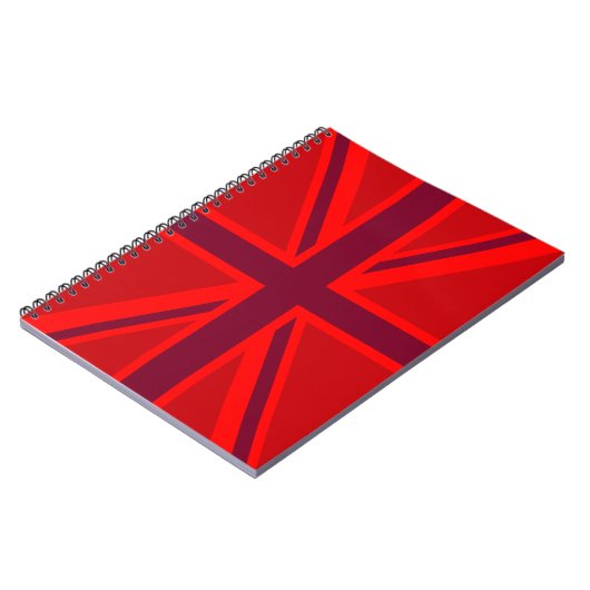 Carnet Union Jack rouge (Côté gauche)