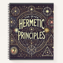 Carnet unique avec principes hermétiques Imprimer