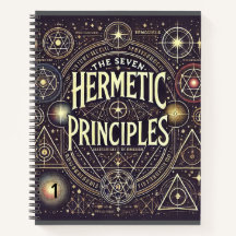 Carnet unique avec principes hermétiques Imprimer