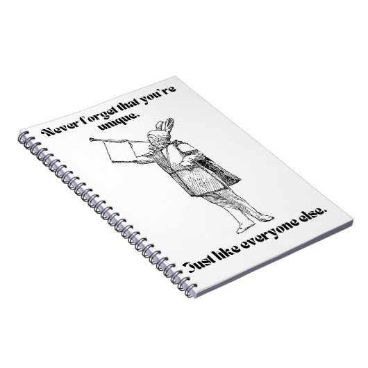 Carnet unique comme chacun (Côté Droit)