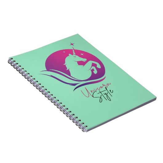 Carnet unique de conception unicorne (Côté Droit)