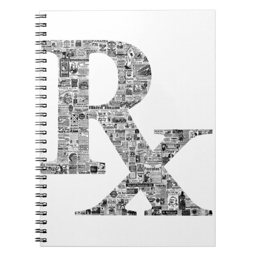 Carnet Unique pharmacie Rx Apothecary (Devant)