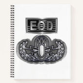 Carnet Uniquely Designed Commemorative EOD (Devant)