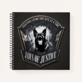 Carnet Unité K-9 - Unité de police - Berger allemand (Devant)