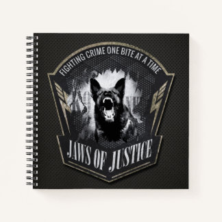 Carnet Unité K-9 - Unité de police - Berger allemand