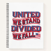 Carnet United We Stand, Diviated We Fall Sketchbook (Devant)