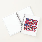 Carnet United We Stand, Diviated We Fall Sketchbook (Intérieur)