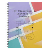 Carnet Univers classe de nombres | Monde des maths (Devant)