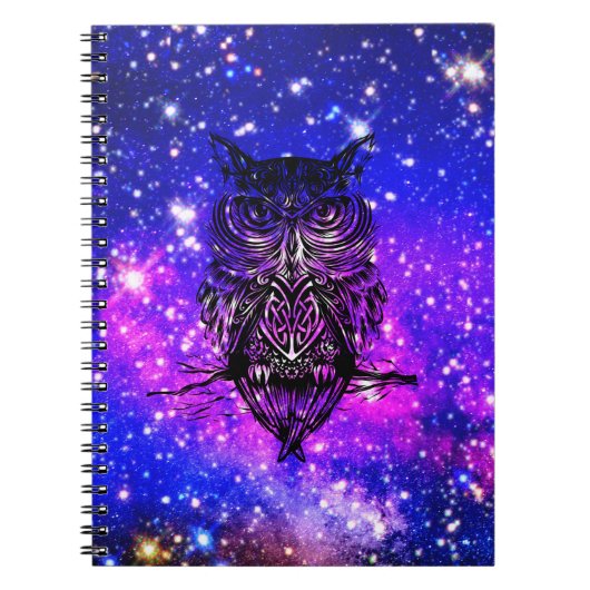 Carnet Univers de chouette celtique (Devant)