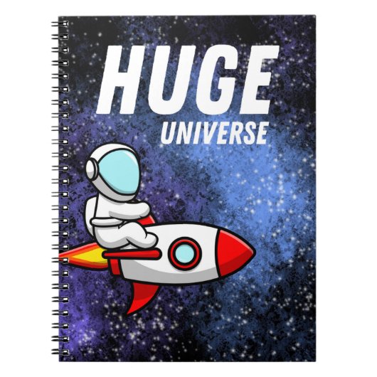 Carnet univers immense (Devant)