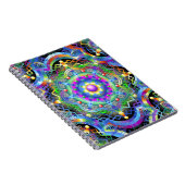 Carnet Univers Mandala Couleurs Psychédéliques (Côté Droit)