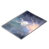 Carnet Univers Triple Lune Céleste Goddess Moonstone (Côté gauche)