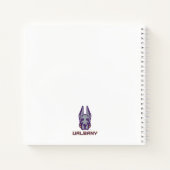 Carnet Université d'Albany Chef de la mascotte Great Dane (Dos)