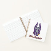 Carnet Université d'Albany Great Danes (Intérieur)