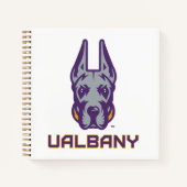 Carnet Université d'Albany Great Danes (Devant)