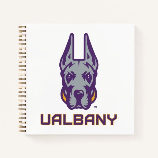 Carnet Université d'Albany Great Danes (Devant)