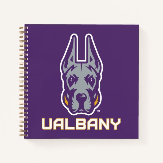 Carnet Université d'Albany Great Danes (Devant)