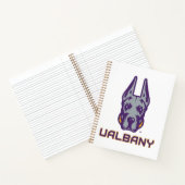 Carnet Université d'Albany Great Danes (Intérieur)