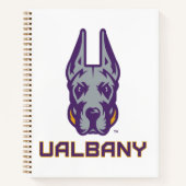 Carnet Université d'Albany Great Danes (Devant)