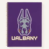 Carnet Université d'Albany Great Danes (Devant)