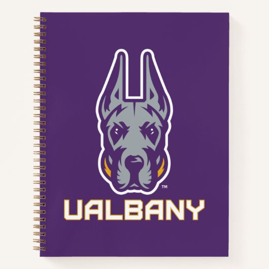 Carnet Université d'Albany Great Danes (Devant)