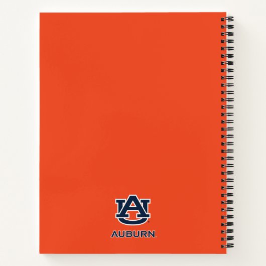 Carnet Université d'Auburn | AU Auburn (Dos)