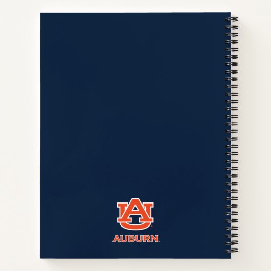 Carnet Université d'Auburn | AU Auburn (Dos)