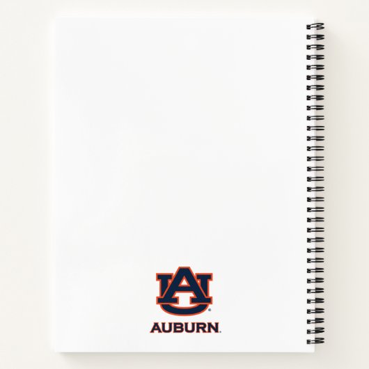 Carnet Université d'Auburn | AU Auburn (Dos)