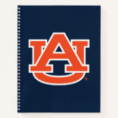 Carnet Université d'Auburn | Auburn UA Logo (Devant)